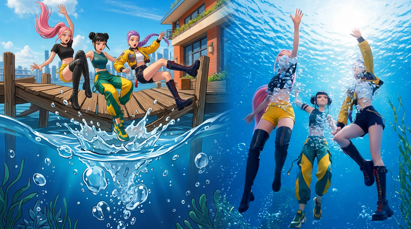 Lifeguard Besties to the Rescue!